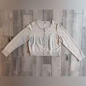 Free people Nocturnal cashmere blend cardigan